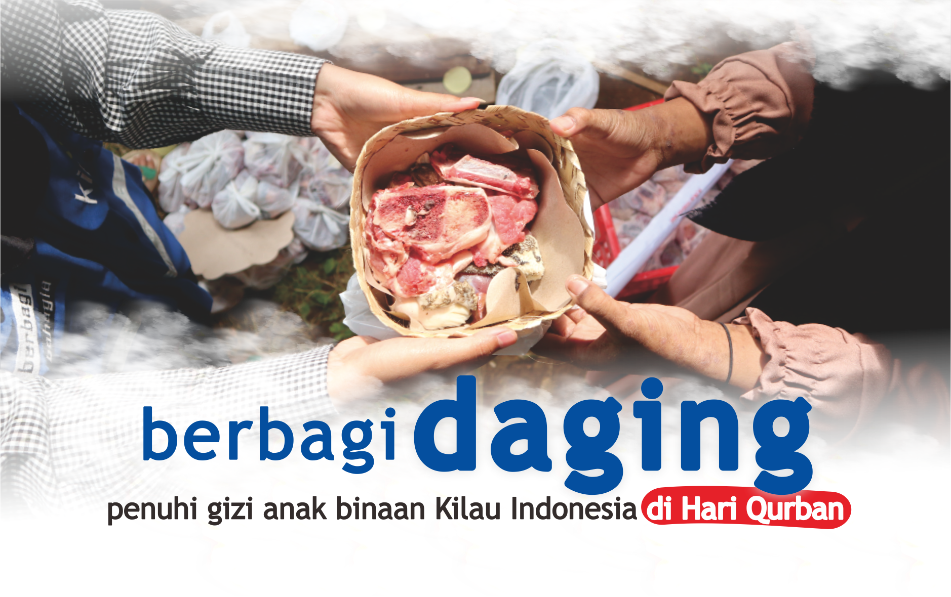Setahun Sekali Bisa Makan Daging? Yuk, Bantu Mereka Rasain Nikmatnya Qurban
